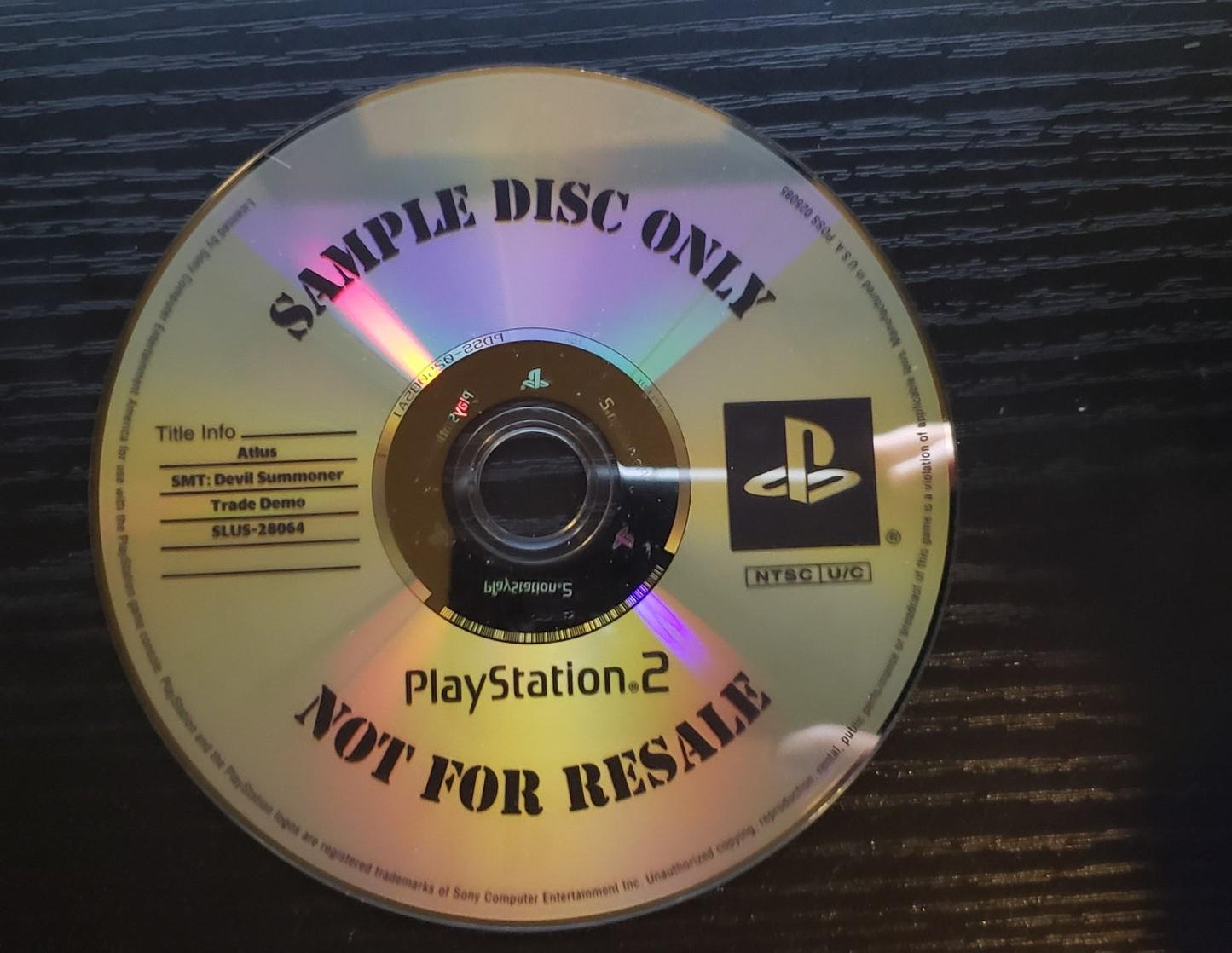 Shin Megami Tensai: Devil Summoner [Trade Demo] - PlayStation 2