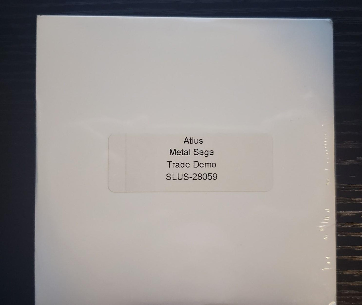Metal Saga [Trade Demo] - PlayStation 2