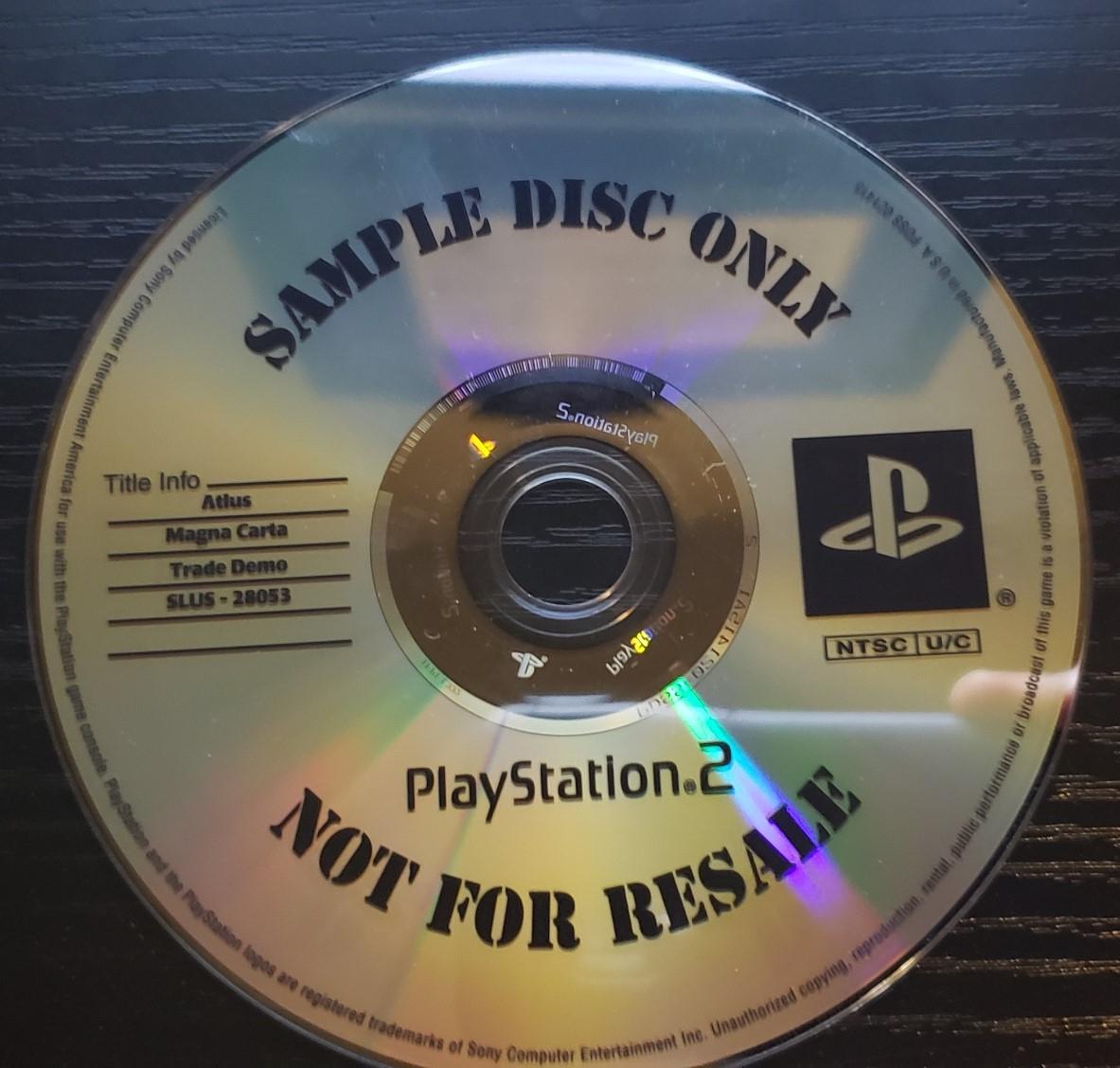 Magna Carta [Trade Demo] - PlayStation 2