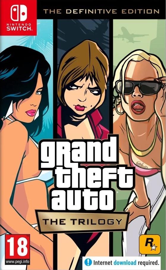 Grand Theft Auto: The Trilogy [Definitive Edition] - PAL Nintendo Switch [Import]