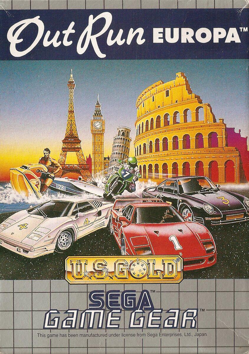 Out Run Europa - PAL Sega Game Gear [Import]