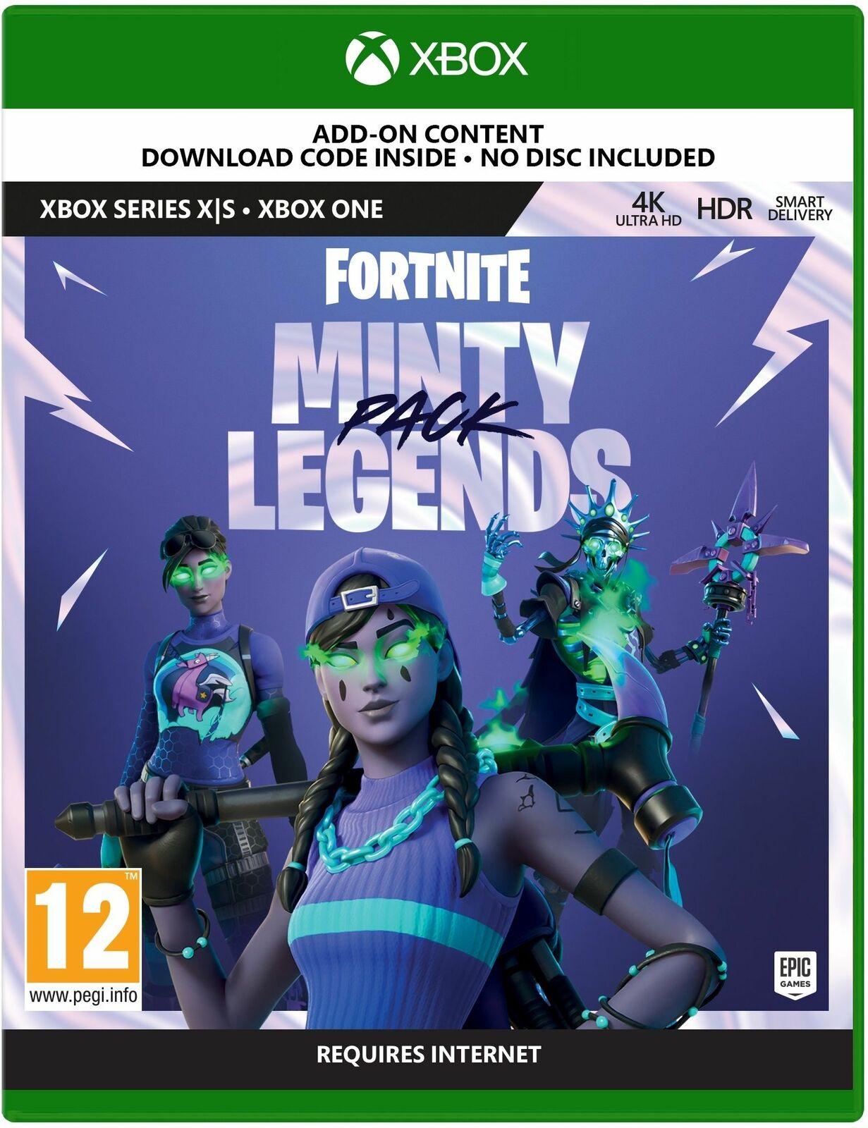 Fortnite: Minty Legends Pack - PAL Xbox One [Import]