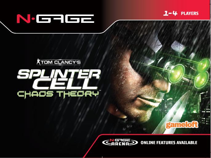 Splinter Cell Chaos Theory - N-Gage