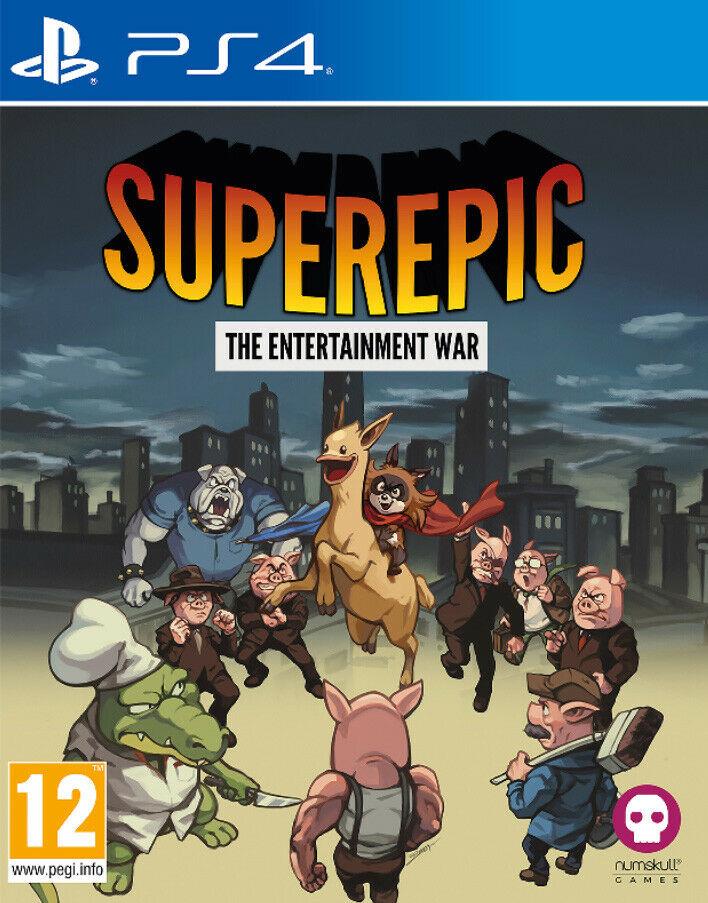 SuperEpic: The Entertainment War - PAL Playstation 4 [Import]