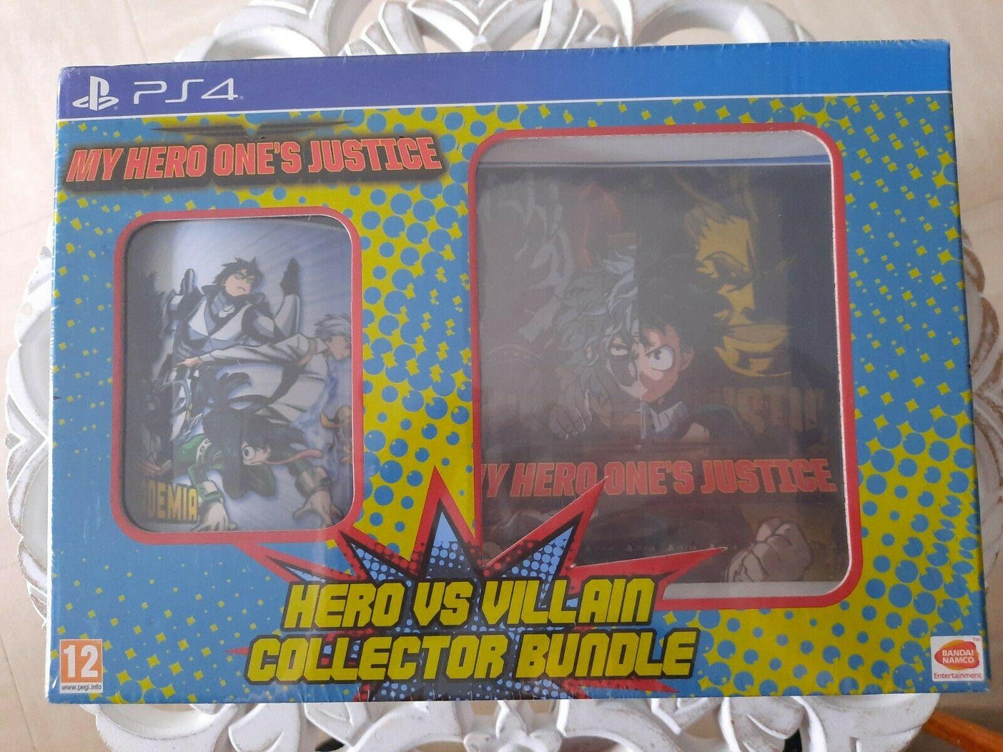 My Hero One's Justice [Hero vs Villain Collector Bundle] - PAL Playstation 4 [Import]