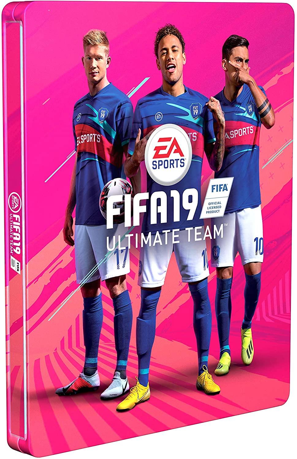 FIFA 19 Ultimate Team [Steelbook Edition] - PAL Playstation 4 [Import]