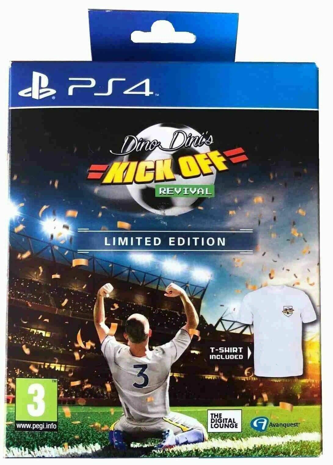 Dino Dini's Kick Off Revival Limited Edition - PAL Playstation 4 [Import]