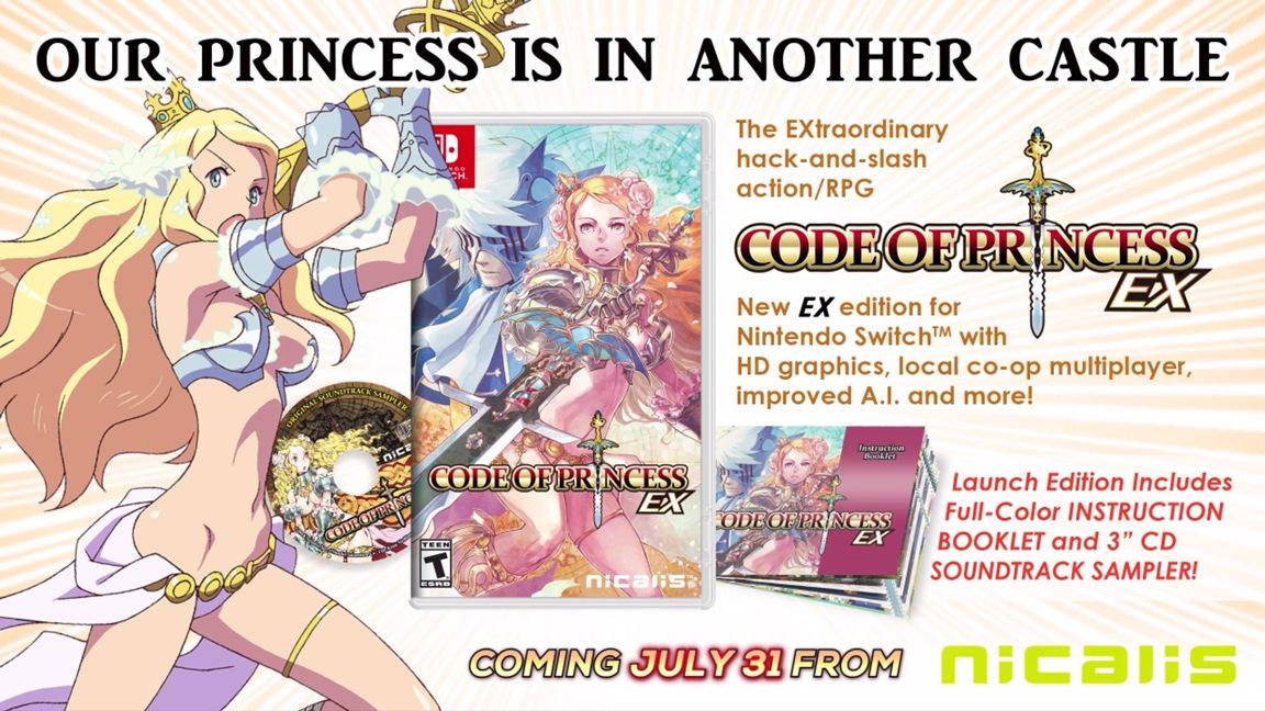 Code of Princess EX [Launch Edition] - Nintendo Switch