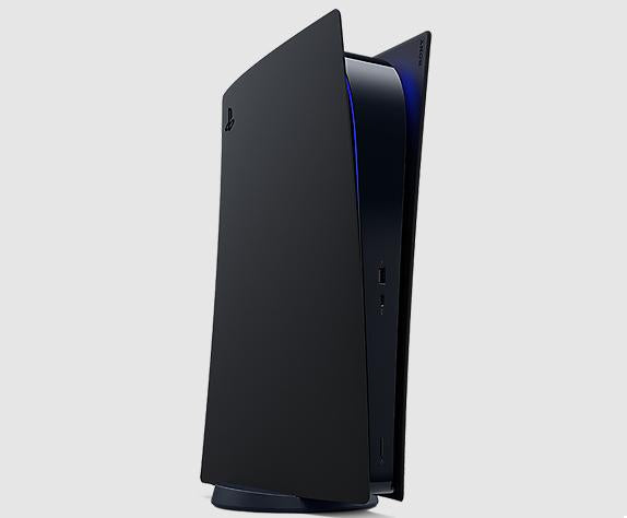 Disc Edition Console Cover [Midnight Black] - PlayStation 5