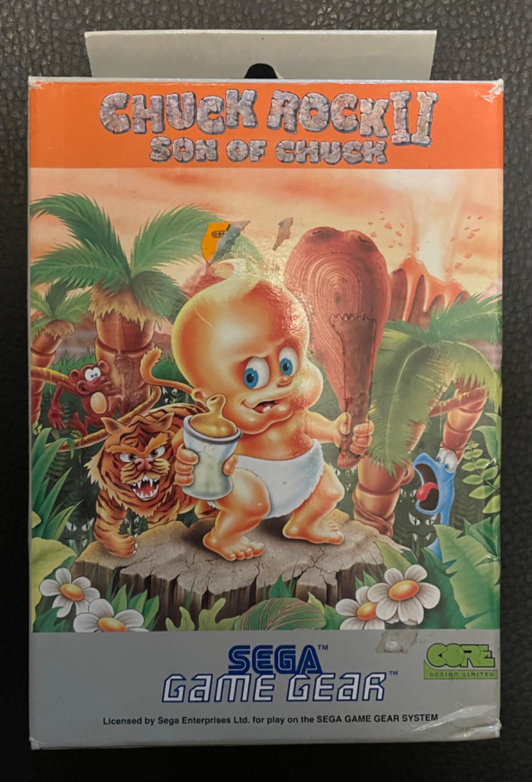 Chuck Rock II Son of Chuck - PAL Sega Game Gear [Import]