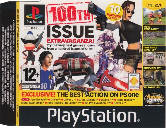 Official UK Playstation Magazine Disc 100 - PAL Playstation