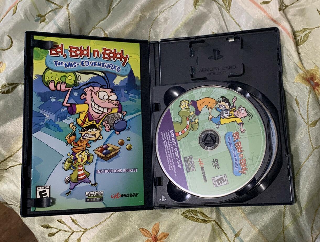 Ed Edd N Eddy Mis-Edventures [w Bonus Disc] - PlayStation 2