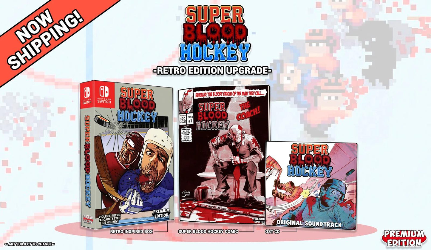 Super Blood Hockey [Retro Upgrade] - Nintendo Switch