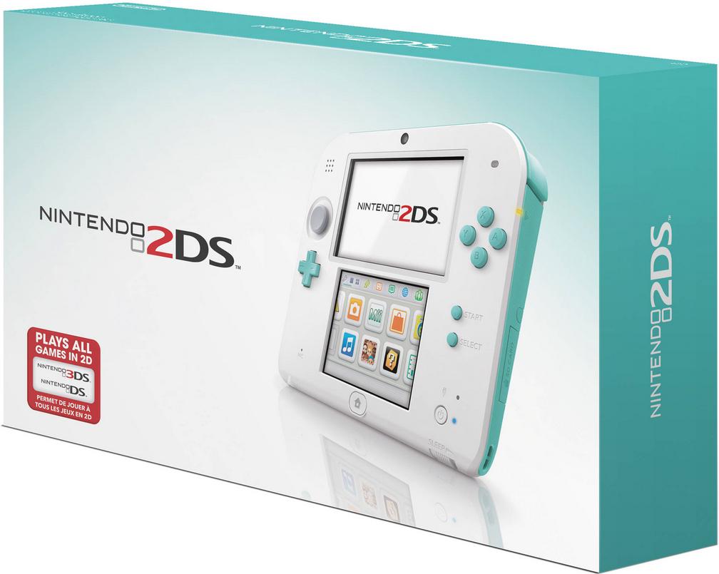 Nintendo 2DS Sea Green - Nintendo 3DS