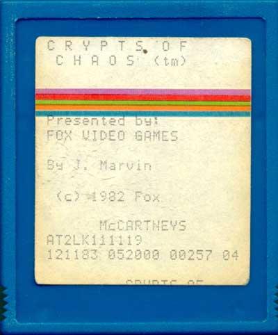 Crypt of Chaos [Xante] - Atari 2600