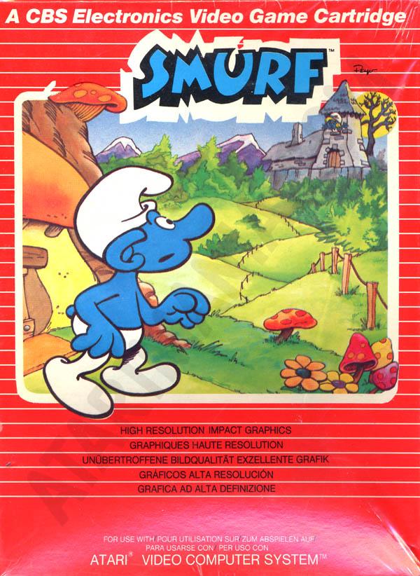 Smurf - PAL Atari 2600 [Import]