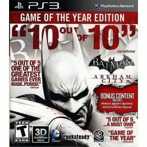 Batman: Arkham City [Game of the Year] - PlayStation 3
