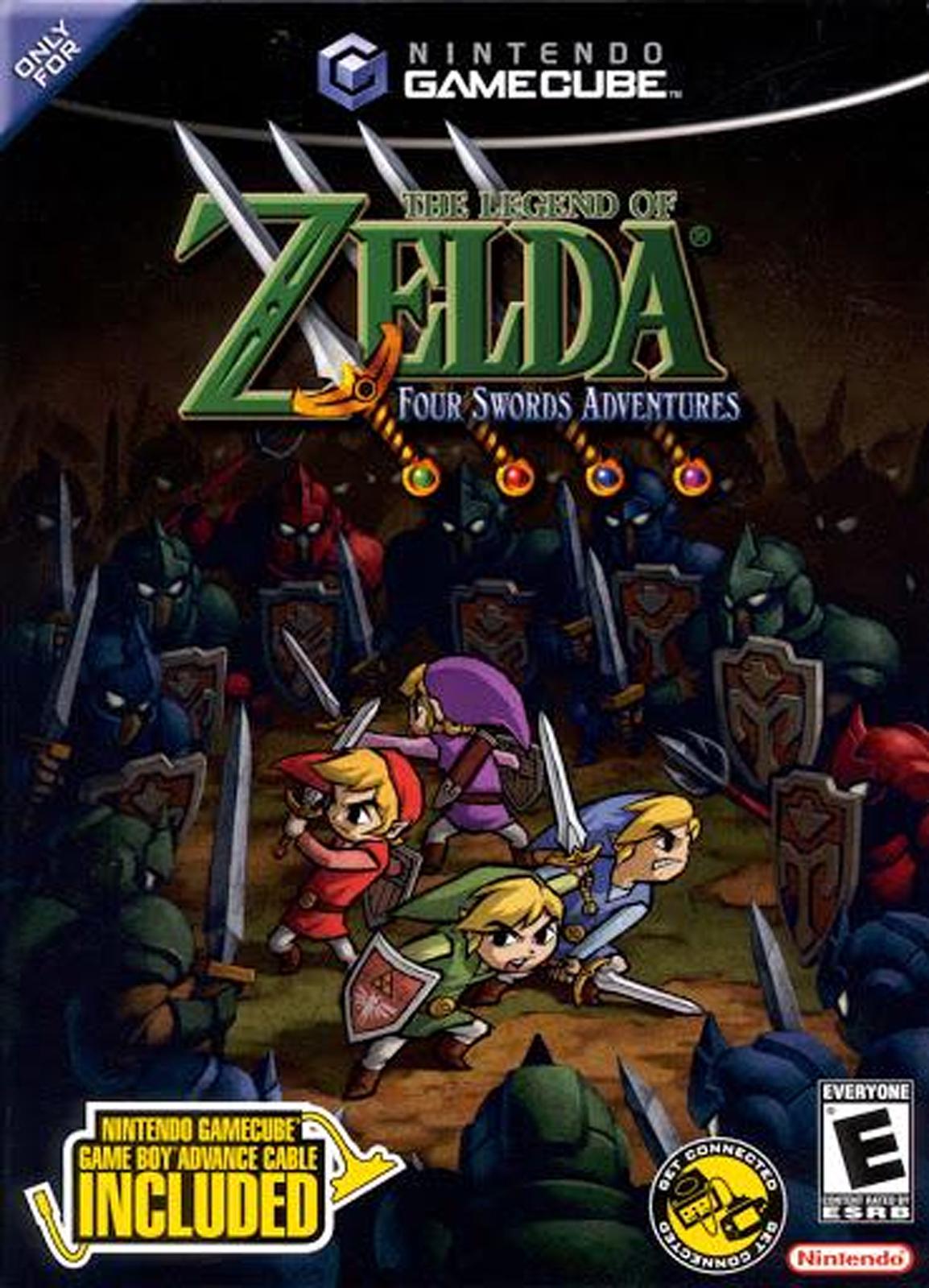 Zelda Four Swords Adventures [Big Box] - GameCube