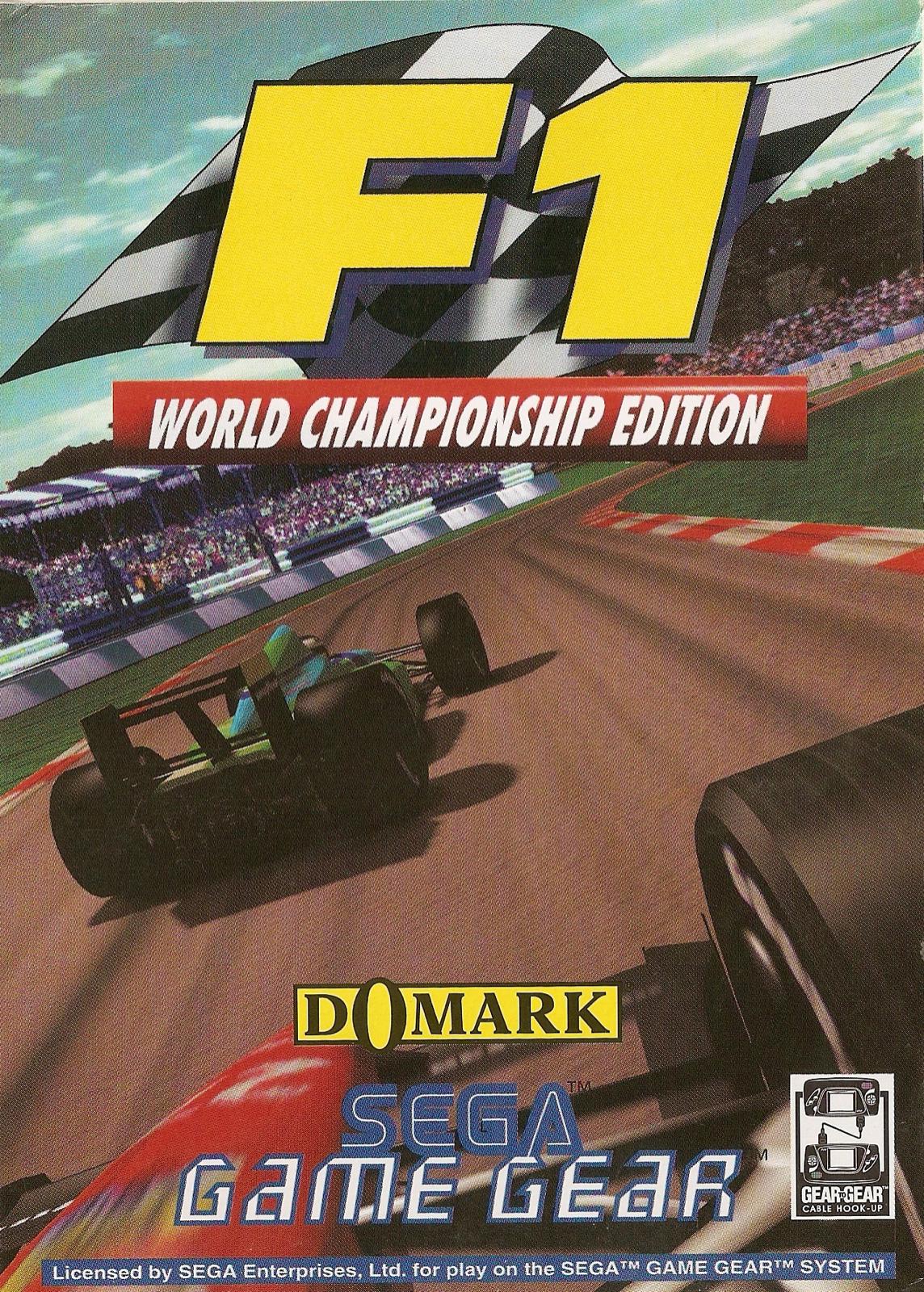 F1 World Championship Edition - PAL Sega Game Gear [Import]
