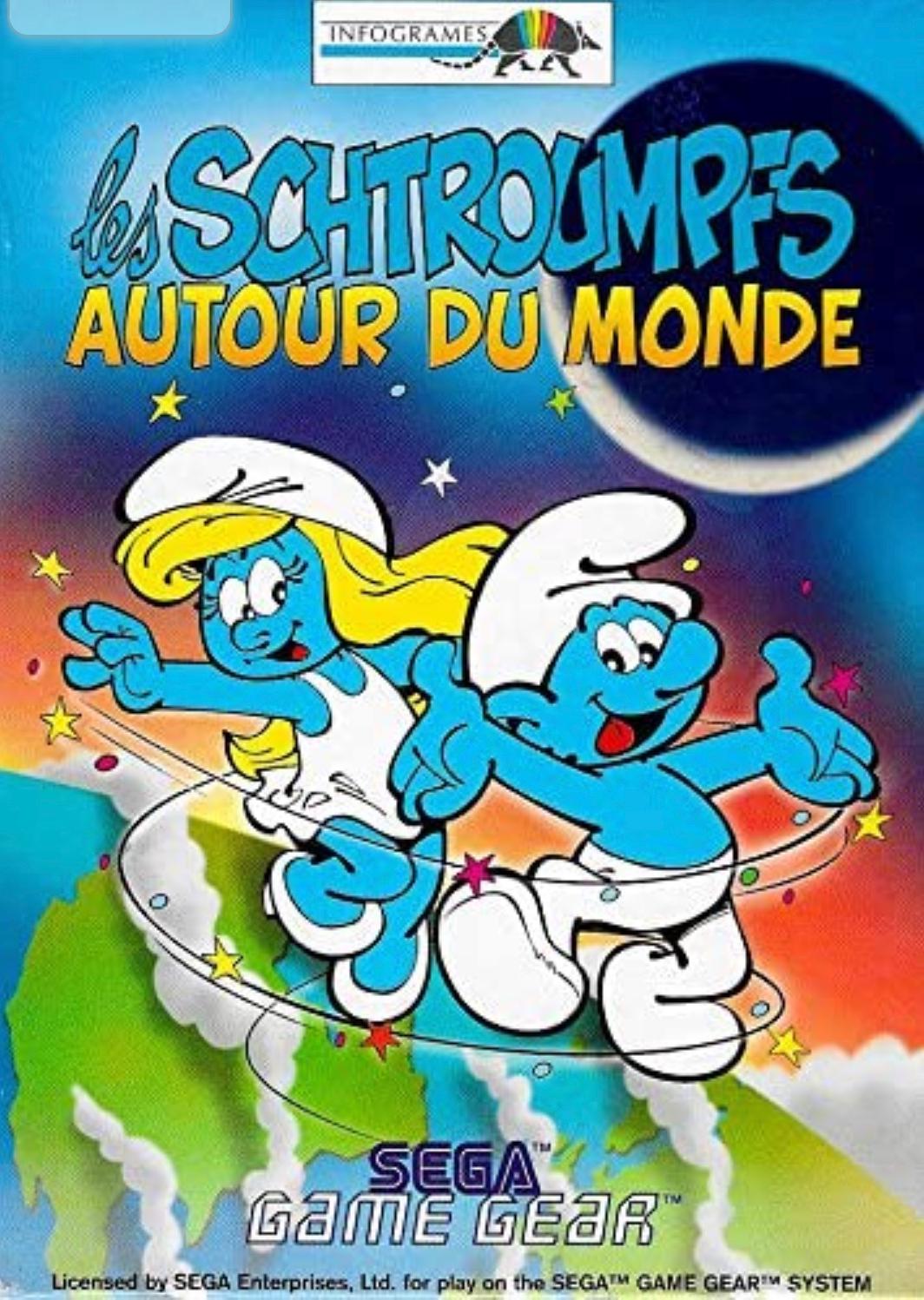 Les Schtroumpfs: Autour du Monde - PAL Sega Game Gear [Import]