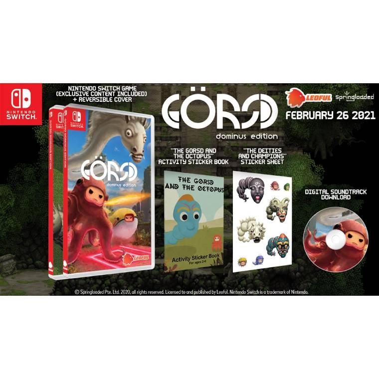 GORSD [Dominus Edition] - JP Nintendo Switch [Import]