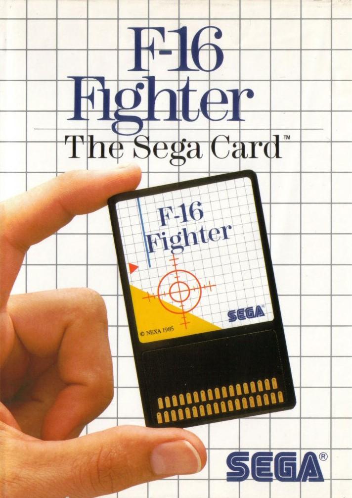 F-16 Fighter [Sega Card] - PAL Sega Master System [Import]