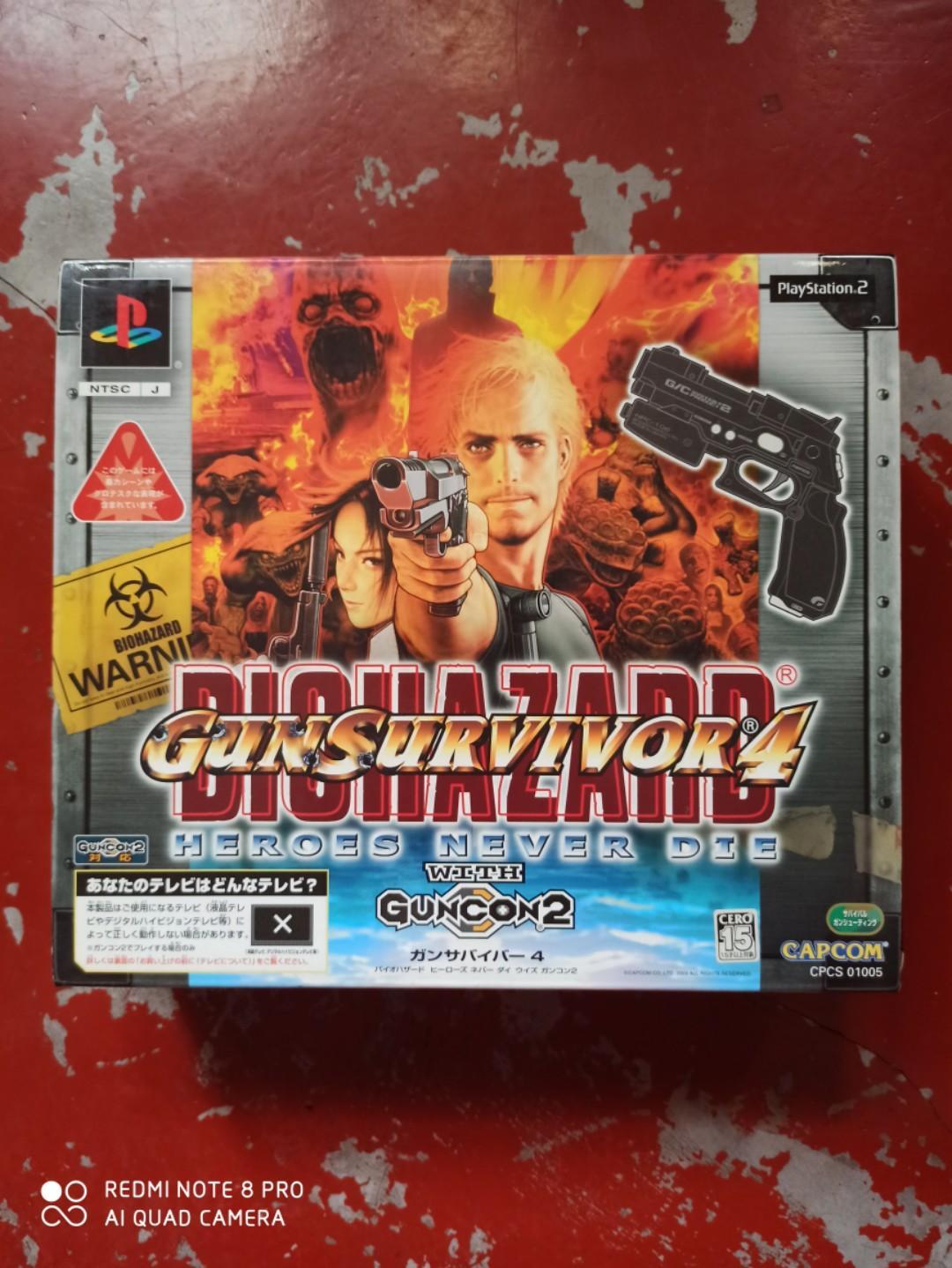 Gun Survivor 4 Biohazard: Hero's Never Die [Bundle] - JP Playstation 2 [Import]