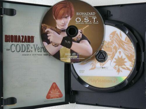 Biohazard Code Veronica X [With OST] - JP Playstation 2 [Import]
