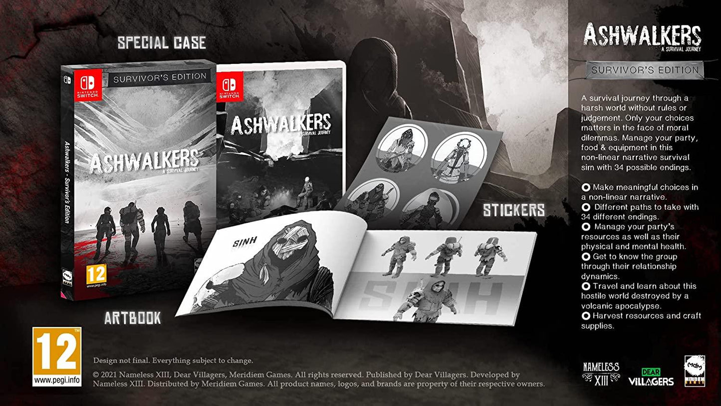 Ashwalkers: A Survival Journey [Survivor's Edition] - PAL Nintendo Switch [Import]