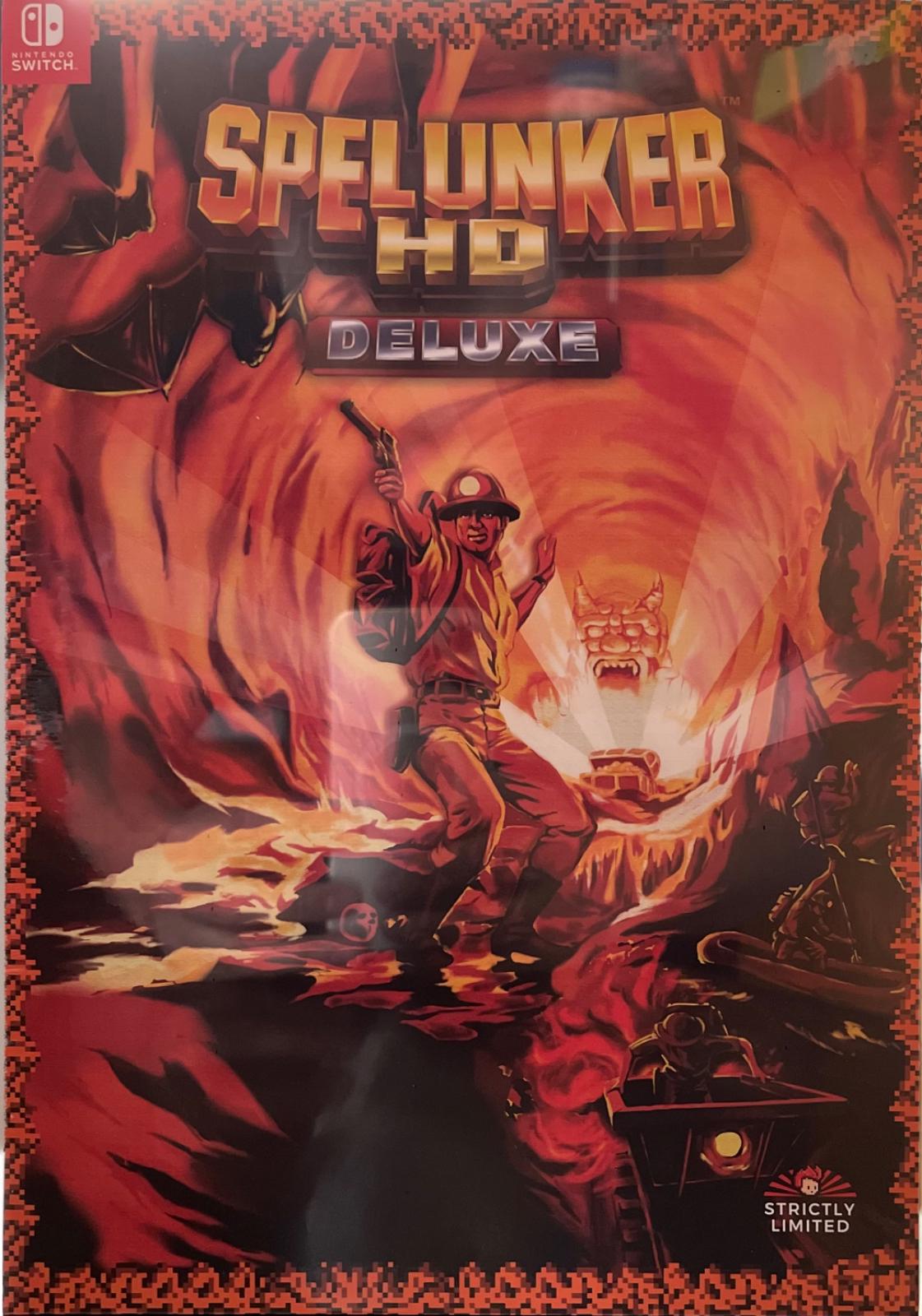 Spelunker HD Deluxe [Collector's Edition] - PAL Nintendo Switch [Import]