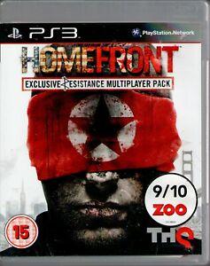 Homefront [Exclusive Esistance Multiplayer Pack] - PAL Playstation 3 [Import]