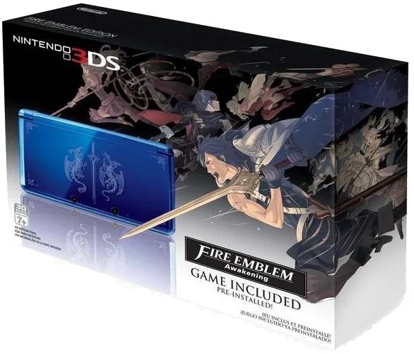 Nintendo 3DS Blue Fire Emblem Awakening Limited Edition - Nintendo 3DS