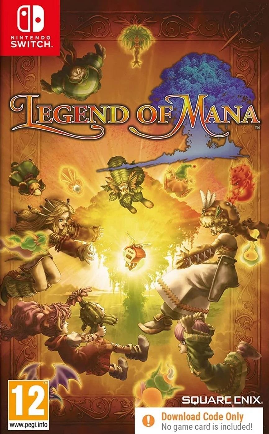 Legend of Mana Remastered [Code in Box] - PAL Nintendo Switch [Import]