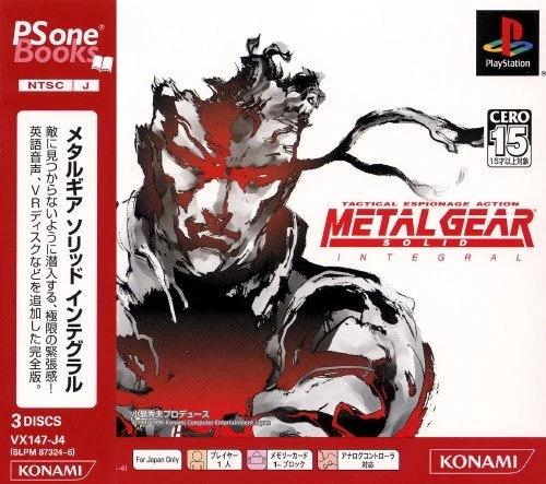 Metal Gear Solid Integral [PSOne Books] - PlayStation
