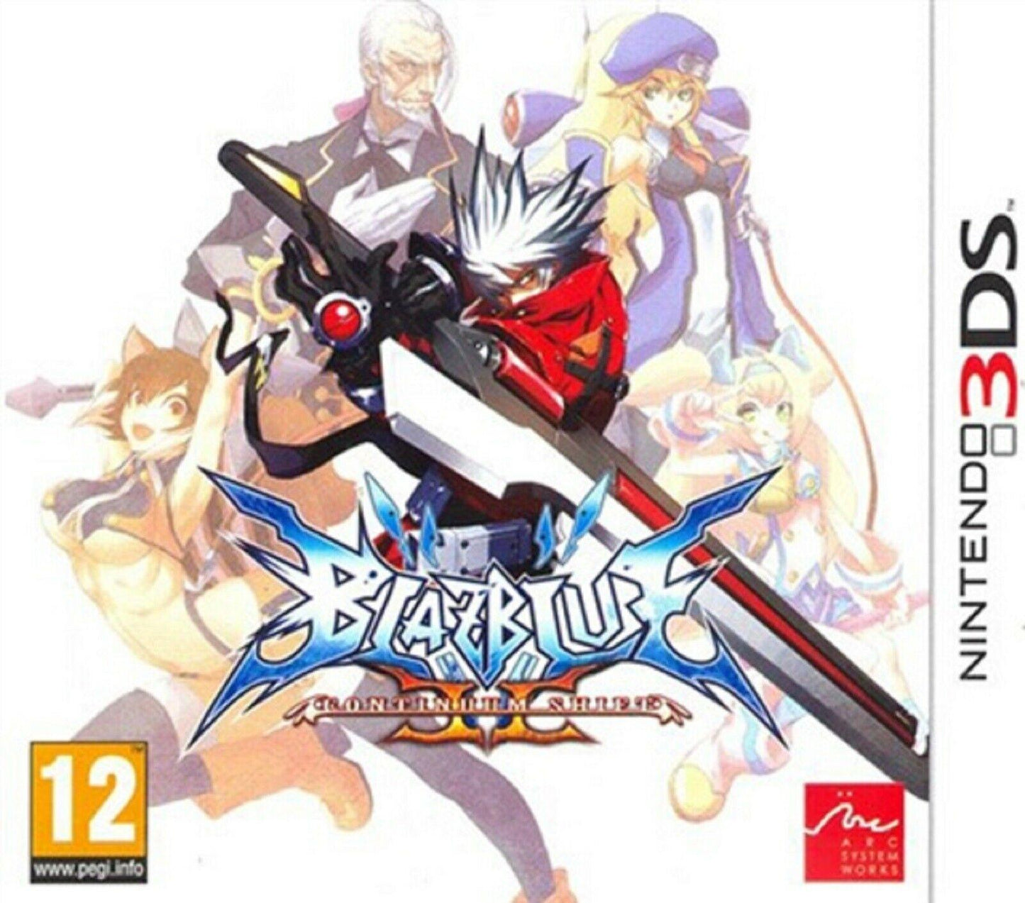 BlazBlue Continuum Shift II - PAL Nintendo 3DS [Import]