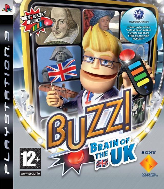 Buzz: Brain of the UK - PAL Playstation 3 [Import]
