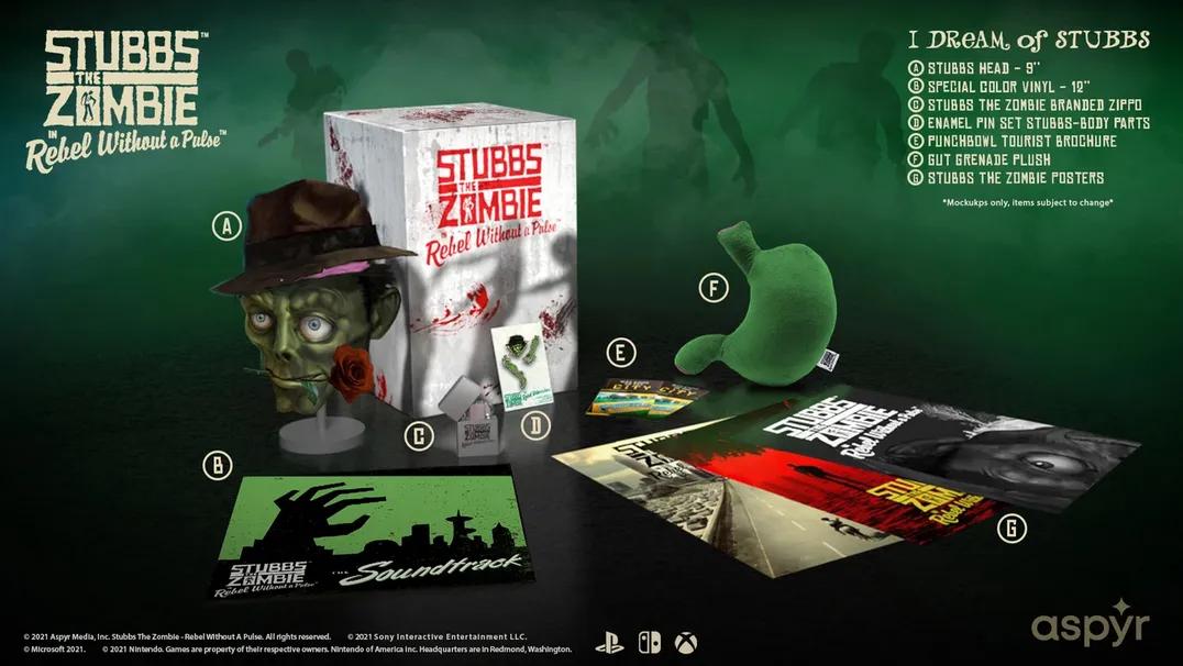 Stubbs the Zombie in Rebel Without a Pulse [Collector's Edition] - PlayStation 4