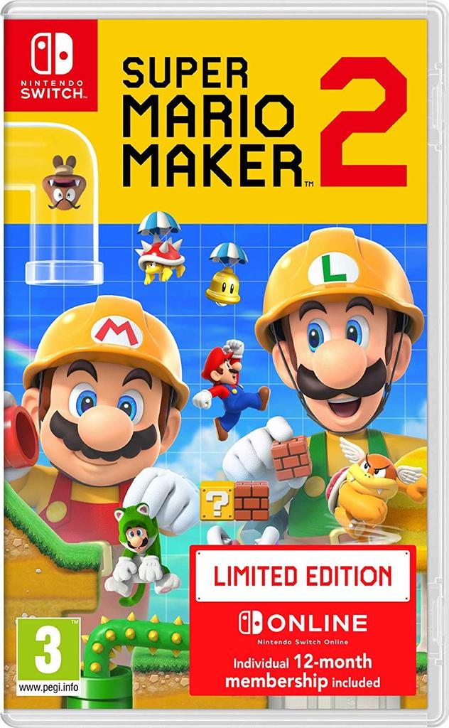 Super Mario Maker 2 [Limited Edition] - PAL Nintendo Switch [Import]