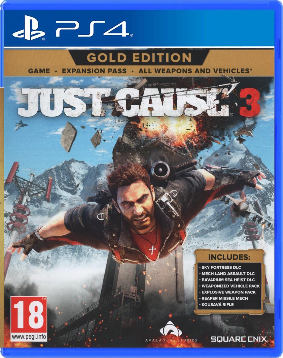Just Cause 3 [Gold Edition] - PAL Playstation 4 [Import]