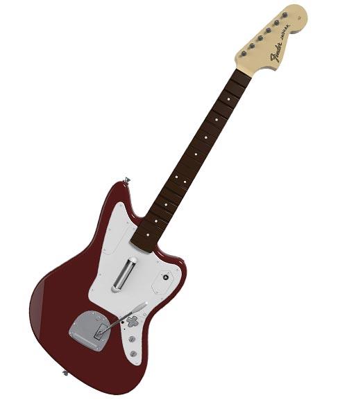 Rock Band 4 Wireless Fender Jaguar Guitar Controller [Candy Cola] - PlayStation 4