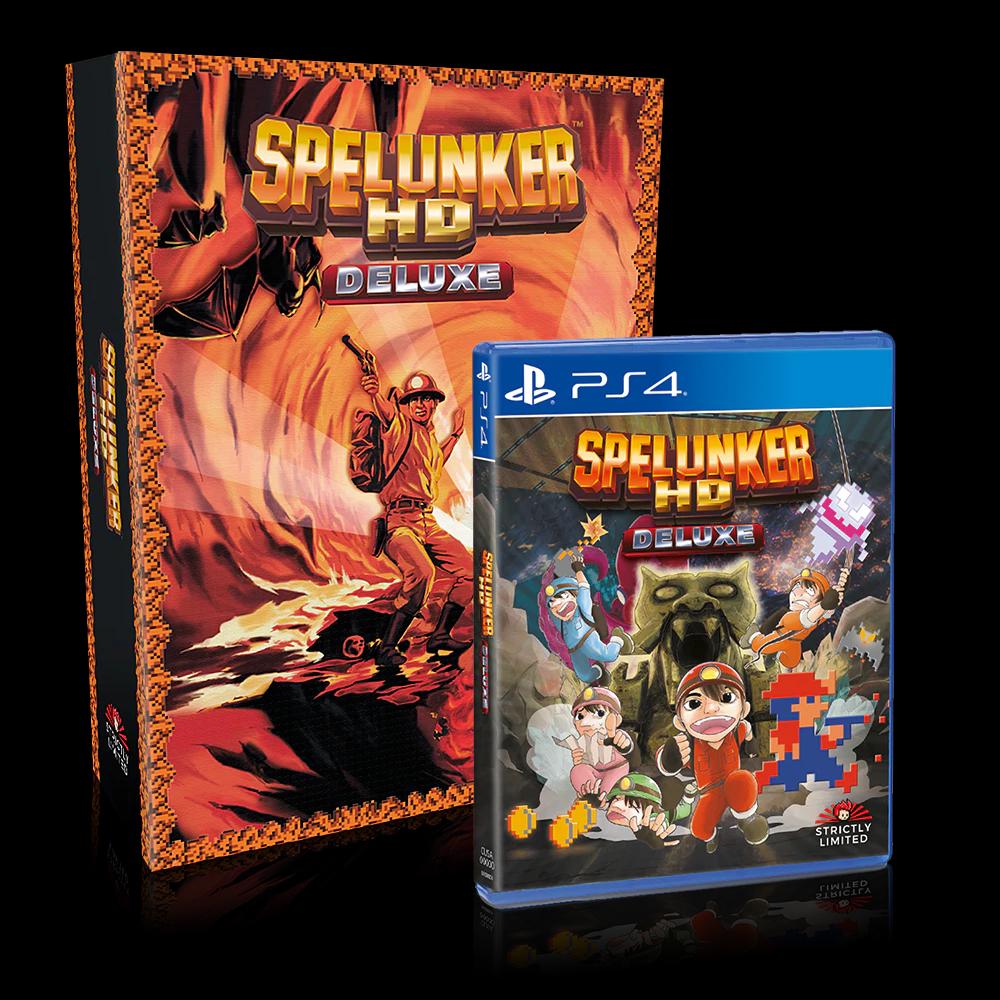 Spelunker HD Deluxe [Collector's Edition] - PAL Playstation 4 [Import]