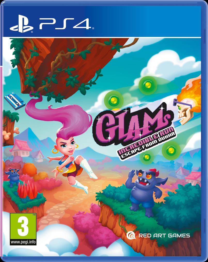 Glam’s Incredible Run: Escape from Dukha - PAL Playstation 4 [Import]