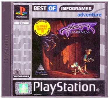 Heart of Darkness [Best of Infogrames Adventure] - PAL Playstation [Import]