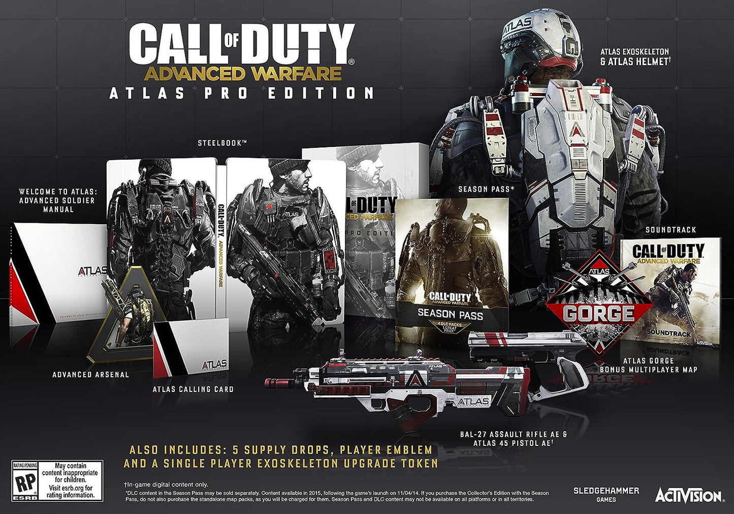 Call of Duty Advanced Warfare [Atlas Pro Edition] - Xbox 360