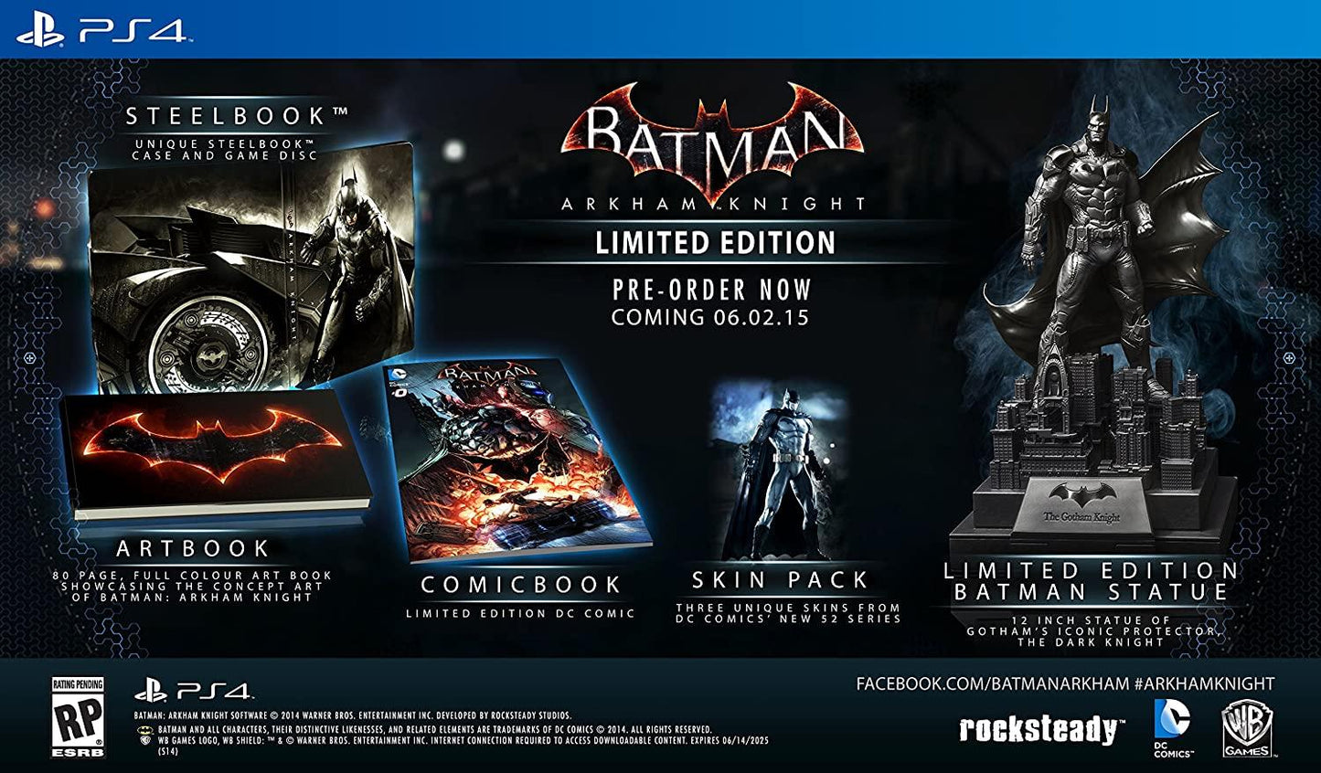 Batman: Arkham Knight [Limited Edition] - PlayStation 4