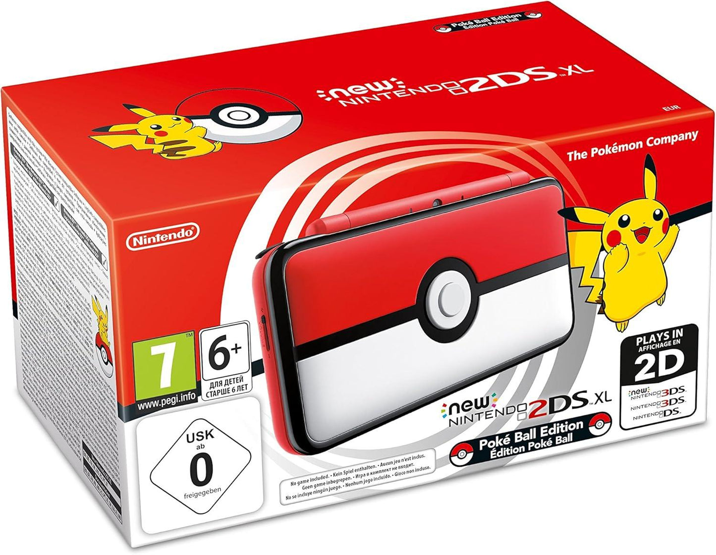 New Nintendo 2DS XL Poke Ball Edition - PAL Console [Import]