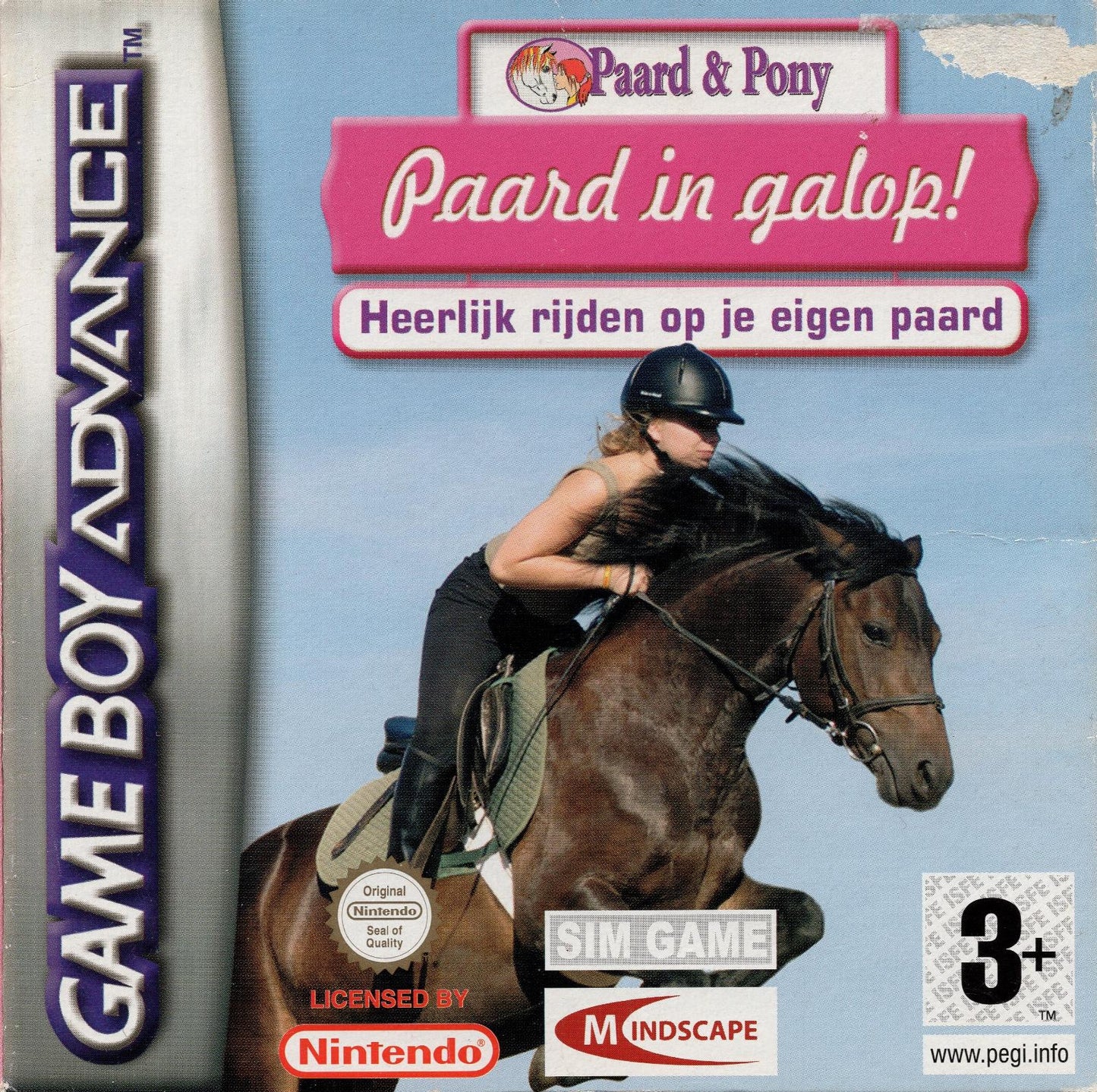 Paard & Pony: Paard in Galop - PAL Game Boy Advance [Import]