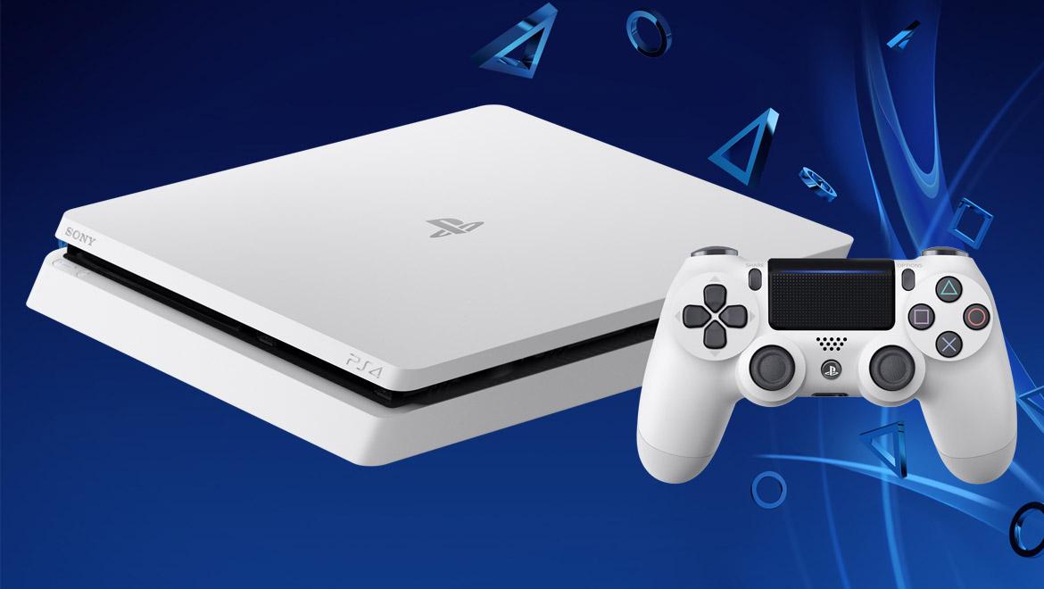 Playstation 4 500 GB Slim [Glacier White] - PAL Playstation 4 [Import]
