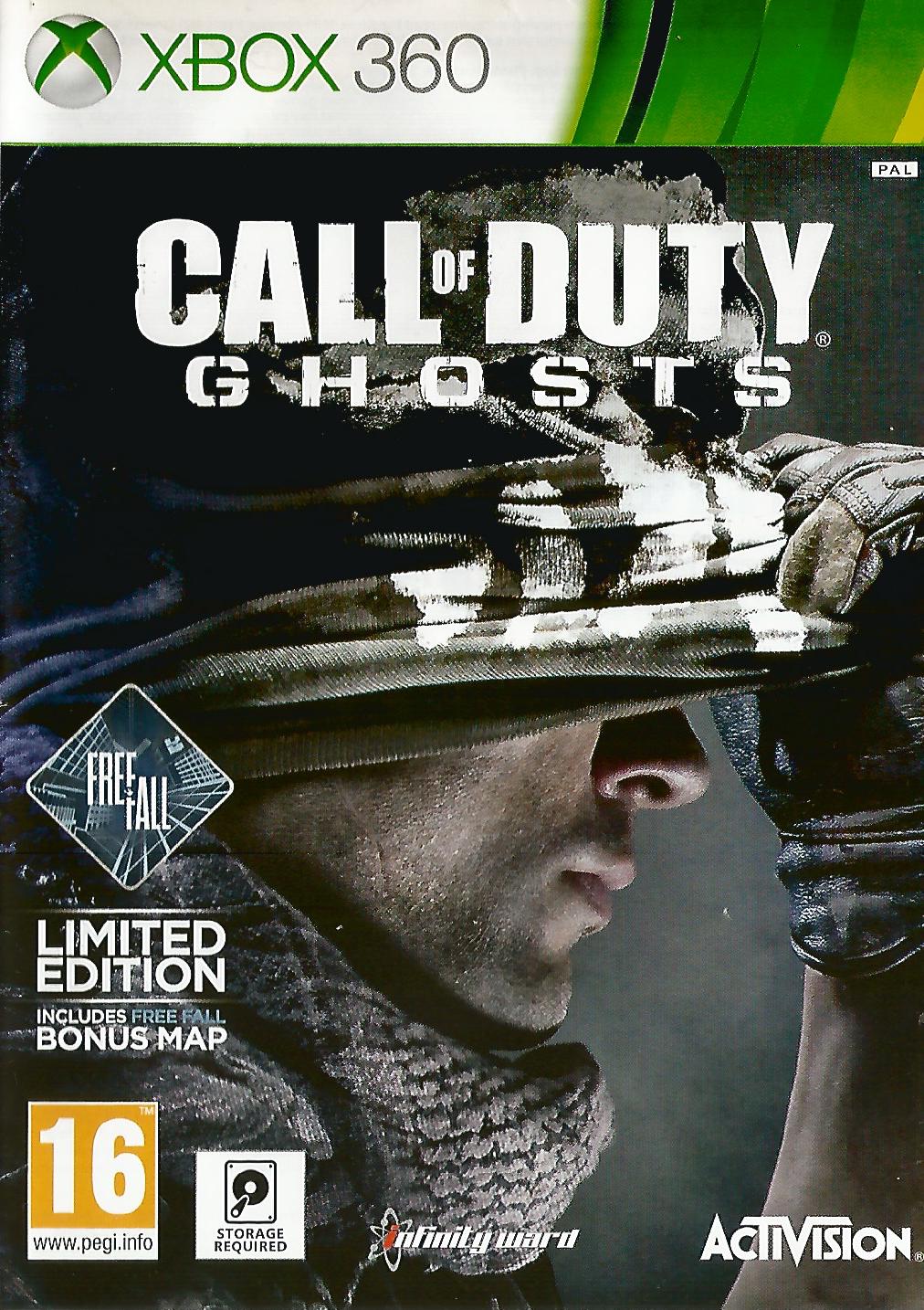 Call Of Duty: Ghosts [Limited Edition] - PAL Xbox 360 [Import]