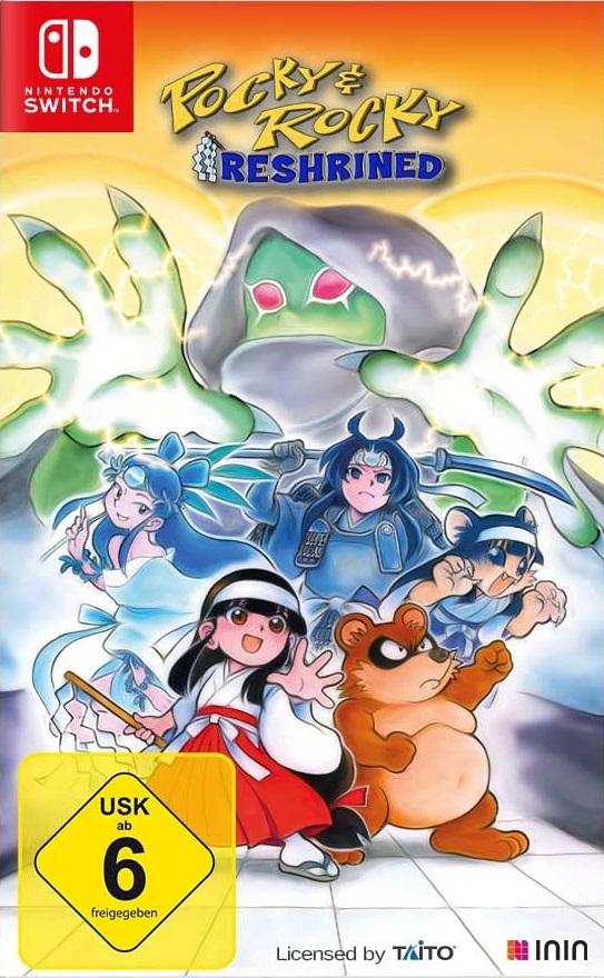 Pocky & Rocky Reshrined - PAL Nintendo Switch [Import]